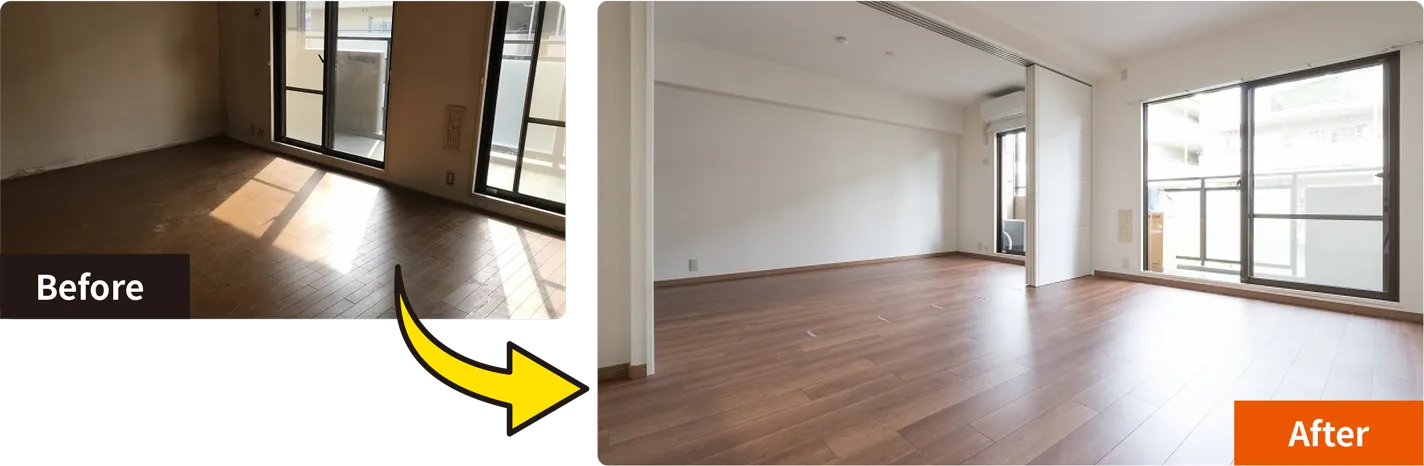 Before After