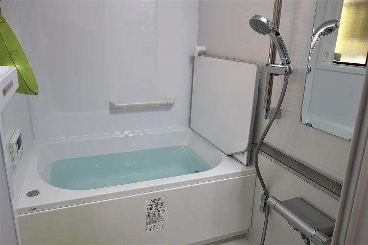 長屋の在来浴室のユニットバスリフォーム事例／京都市東山区